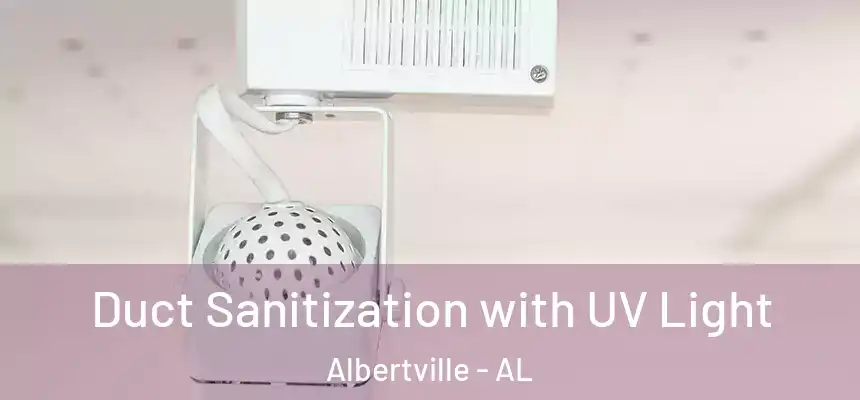 Duct Sanitization with UV Light Albertville - AL